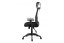 Kancelářská židle, synchronní mech., černá MESH, plast. kříž