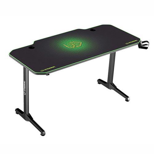ULTRADESK Herní stůl FRAG 140×66 cm — více barev - Vyberte variantu: Frag zelená