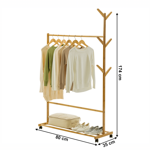 Stojan na šaty VIKIR — více variant - Vyberte variantu: Šířka 60 cm (255631)