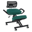 Ergonomická klekačka, zelená/černá, RUFUS (0000301586) — Memela.cz