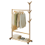 Pojízdný věšák, bambus, šířka 100cm, VIKIR TYP 3 (0000255635) — Memela.cz