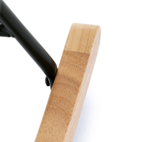 Křeslo houpací, potah světle modrá látka, dřevěné nohy, masiv kaučukovník - Brevné variany: Růžová