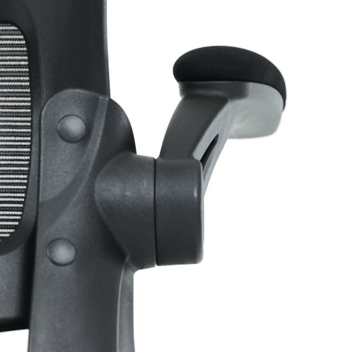 Kancelářská židle, černý plast, černá látka, sklápěcí područky, kolečka pro tvrdé podlahy - Brevné variany: Růžová