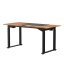 ULTRADESK Výškově nastavitelný stůl UPLIFT 160×75 cm — více barev - Vyberte variantu: Ultradesk UPLIFT hnědá