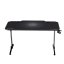 ULTRADESK Herní stůl FRAG 140×66 cm — více barev - Vyberte variantu: Frag černá