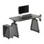ULTRADESK Herní stůl BOOSTER 136×70,5 cm — černá