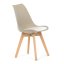 Židle jídelní, cappuccino plast, CT-X7055 CAP