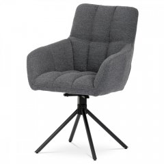 Jídelní židle Autronic HC-531 — šedá bouclé