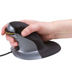Vertikální ergonomická myš Fellowes Penguin, vel.M, drátová | Memela.cz