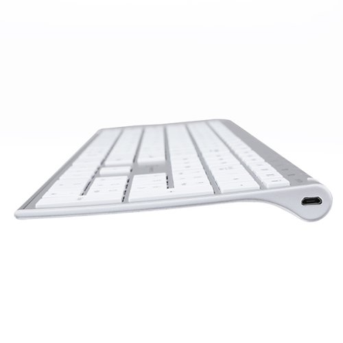 POWERTON Bezdrátová klávesnice ULTRASLIM — více barev