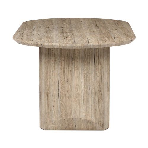 Stůl jídelní, 200x100x76 cm, MDF deska, 3D dekor dub san remo. - Brevné variany: San remo