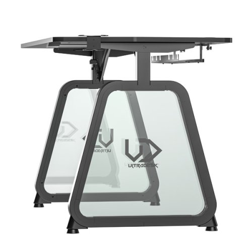 ULTRADESK Herní stůl BOOSTER 136×70,5 cm — černá