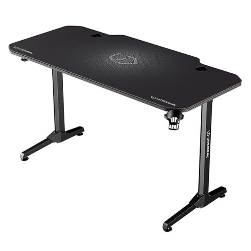 ULTRADESK Herní stůl FRAG 140×66 cm — více barev - Vyberte variantu: Frag černá
