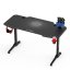 ULTRADESK Herní stůl FRAG 140×66 cm — více barev - Vyberte variantu: Frag černá