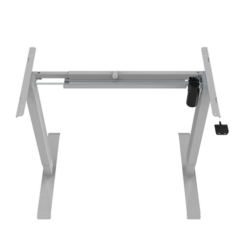 Rám stolu, elektricky nastavitelná výška, rozsah 500 mm, šedý, 70 kg nosnost, ergo