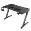 ULTRADESK Herní stůl ROCKET BLACK 128×68 cm — černá