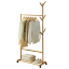 Pojízdný věšák, bambus, šířka 80cm, VIKIR TYP 2 (0000255634) — Memela.cz