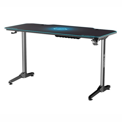 ULTRADESK Herní stůl FRAG 140×66 cm — více barev - Vyberte variantu: Frag černá