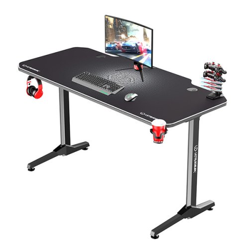 ULTRADESK Herní stůl FRAG 140×66 cm — více barev - Vyberte variantu: Frag černá