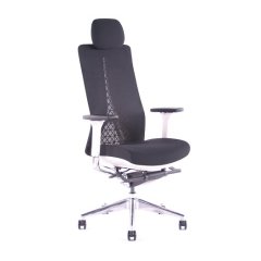 Kancelářská židle SEGO Ego white — černá