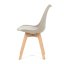 Židle jídelní, cappuccino plast, CT-X7055 CAP