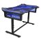 E-blue Herní stůl EGT004BK 135×78,5 cm — černá