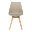 Židle jídelní, cappuccino plast, CT-X7055 CAP