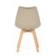 Židle jídelní, cappuccino plast, CT-X7055 CAP