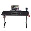 ULTRADESK Herní stůl FRAG 140×66 cm — více barev - Vyberte variantu: Frag černá