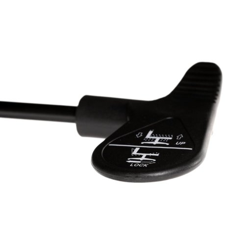 Kancelářská židle, potah černá látka a černá síťovina MESH, houpací mech. - Brevné variany: Černá