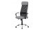 Kancelářská židle, bordó látka a černá síťovina MESH, houpací mech., kovový kříž - Brevné variany: Bordo