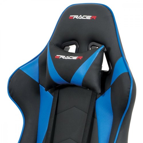 Kancelářská židle houpací mech., černá koženka, plast. kříž
